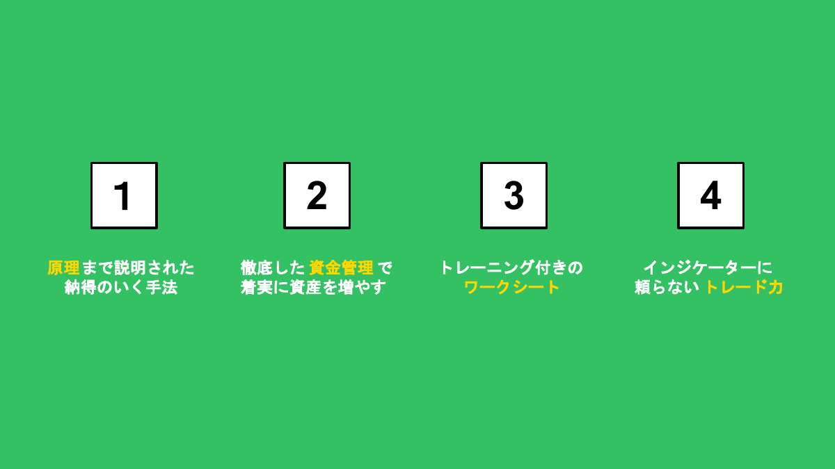 本資料の4つの特徴